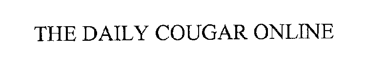 THE DAILY COUGAR ONLINE