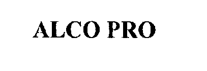 ALCO PRO