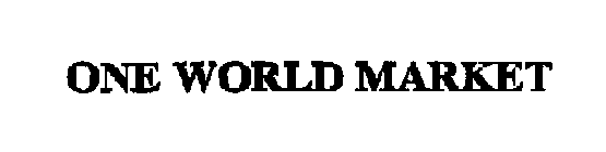 ONE WORLD MARKET