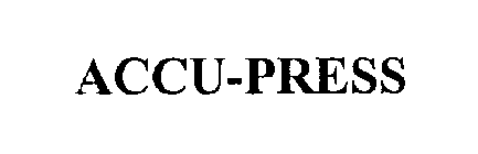 ACCU-PRESS