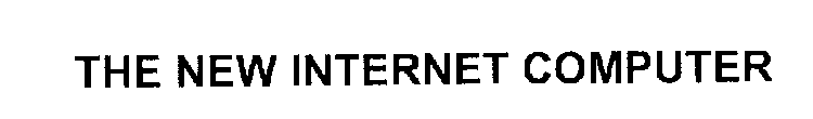 THE NEW INTERNET COMPUTER