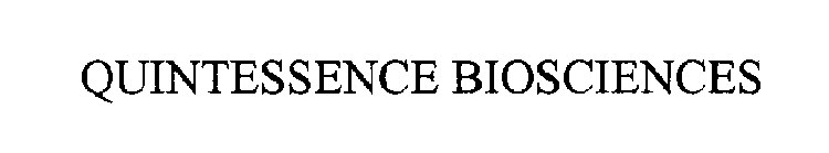 QUINTESSENCE BIOSCIENCES