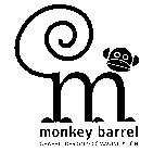 M MONKEY BARREL GRAPHIC DESIGN & COMMUNICATION
