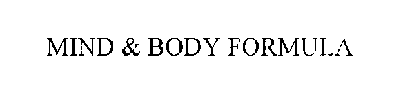 MIND & BODY FORMULA