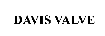 DAVIS VALVE