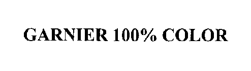 GARNIER 100% COLOR