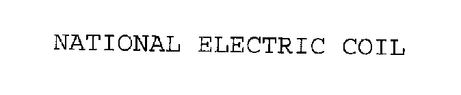 NATIONAL ELECTRIC COIL