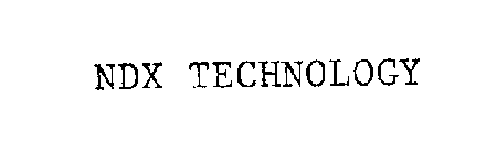 NDX TECHNOLOGY