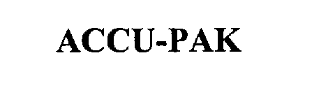 ACCU-PAK