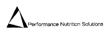 PERFORMANCE NUTRITION SOLUTIONS
