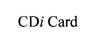CDI CARD