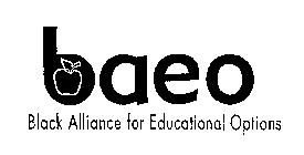BAEO BLACK ALLIANCE FOR EDUCATIONAL OPTIONS