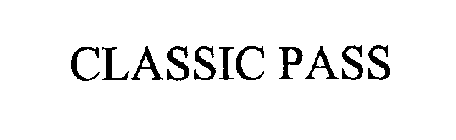CLASSIC PASS