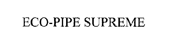 ECO-PIPE SUPREME