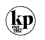 KP SINCE 1952