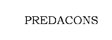 PREDACONS