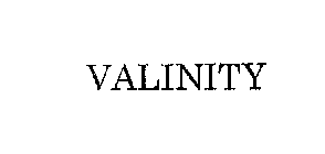VALINITY