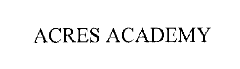 ACRES ACADEMY