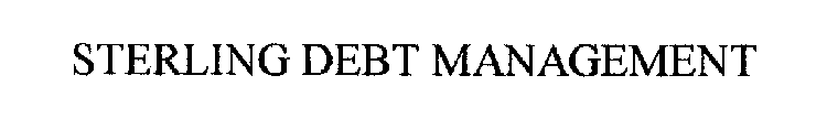 STERLING DEBT MANAGEMENT