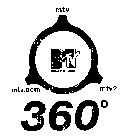 MTV MTV MUSIC TELEVISION MTV.COM MTV2 360