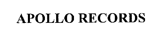 APOLLO RECORDS