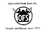 OFS OPERATION FRESH START, INC. PEOPLE AND HOUSES SINCE 1970