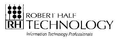 RH ROBERT HALF TECHNOLOGY INFORMATION TECHNOLOGY PROFESSIONALS