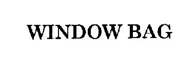 WINDOW BAG