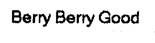 BERRY BERRY GOOD