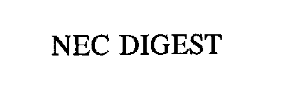 NEC DIGEST