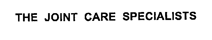 THE JOINT CARE SPECIALISTS