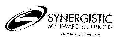 SYNERGISTIC SOFTWARE SOLUTIONS THE POWER OF PARTNERSHIP
