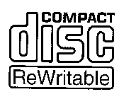 COMPACT DISC REWRITABLE