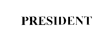 PRESIDENT