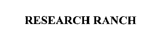 RESEARCH RANCH