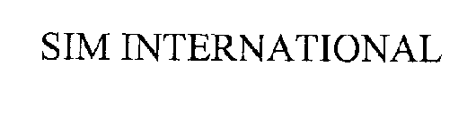 SIM INTERNATIONAL
