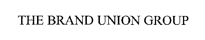 THE BRAND UNION GROUP