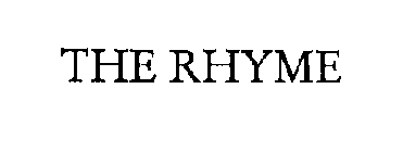 THE RHYME