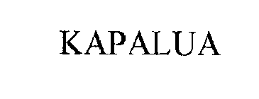 KAPALUA