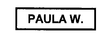 PAULA W.