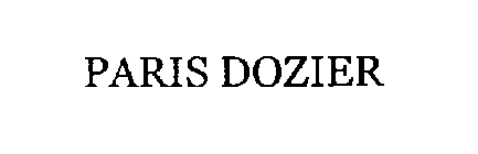 PARIS DOZIER