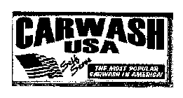CARWASH USA SELF SERVE THE MOST POPULARCARWASH IN AMERICAN
