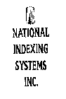NATIONAL INDEXING SYSTEMS INC.