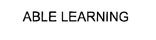 ABLE LEARNING