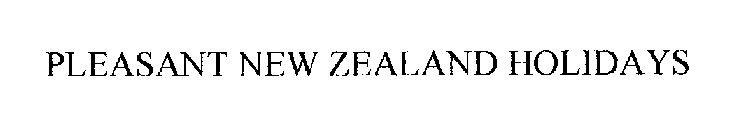 PLEASANT NEW ZEALAND HOLIDAYS