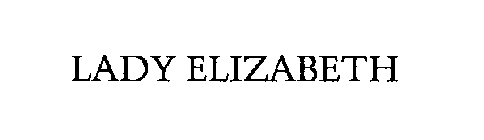 LADY ELIZABETH