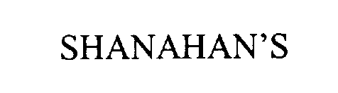 SHANAHAN'S