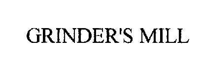GRINDER'S MILL