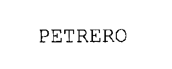 PETRERO