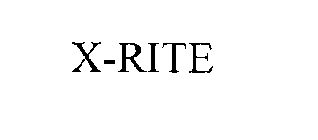 X-RITE